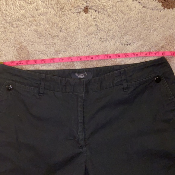 Pre-owned Talbots crop/ankle black pants. - Picture 8 of 10